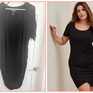 Torrid Black Mini Dress
